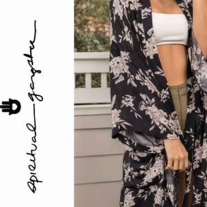 Spiritual Gangster Maya Floral Kimono